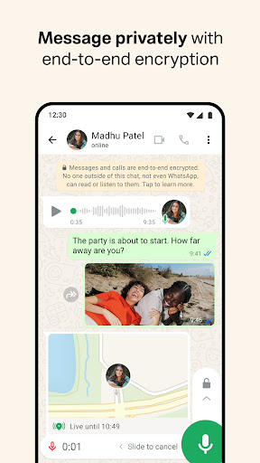 WhatsApp Messenger store screenshot 2