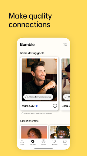 Bumble Dating App: Meet & Date 商店截图 6