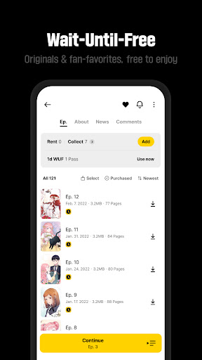 KakaoPage 商店截图 5