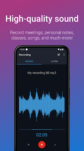 Easy Voice Recorder Pro store screenshot 2