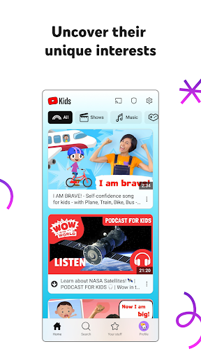 YouTube Kids store screenshot 1
