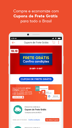 Shopee: 10.10 Lojas Oficiais store screenshot 3