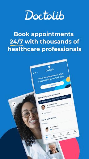 Doctolib - Your health partner 商店截图 1