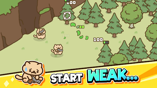Idle Cat Gunner: Shooter RPG store screenshot 1