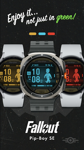 Fallout Pip-Boy SE Watch Face store screenshot 3