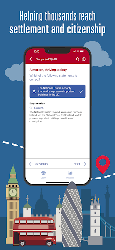 Official Life in the UK Test store screenshot 2