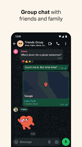 WhatsApp Messenger store screenshot 4