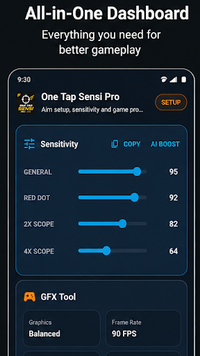 One Tap Sensi Pro: Aim store screenshot 2