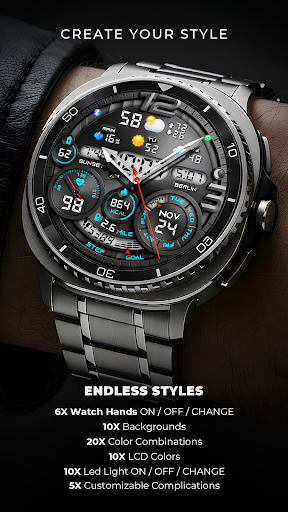 PER32 Ultra Hybrid Watch Face 商店截图 2