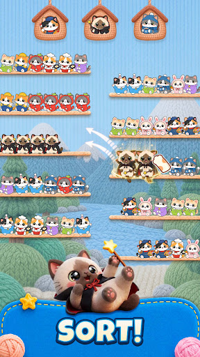 Cutie Sort: Kitten Games store screenshot 1