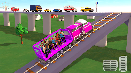 Passenger Express Train Game store screenshot 1