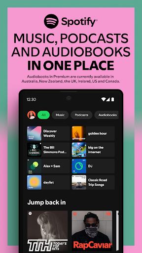 Spotify: Music and Podcasts store screenshot 1