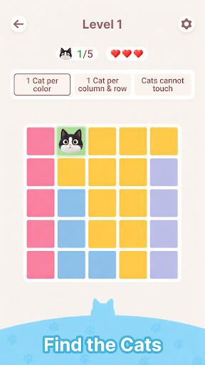 Meowdoku: Brain Puzzle Games 商店截图 2