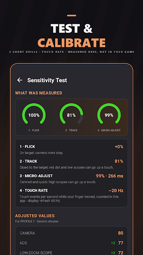 Sensi Pro: Sensitivity & HUD 商店截图 7