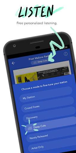 Pandora - Music & Podcasts store screenshot 1