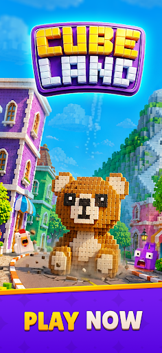 Cube Land Puzzle Game 商店截图 7