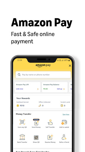 Amazon India Shop, Pay, miniTV store screenshot 2