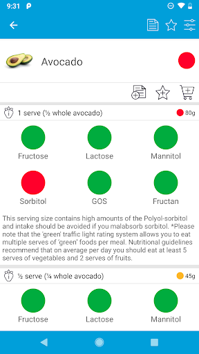 Monash University FODMAP diet store screenshot 4