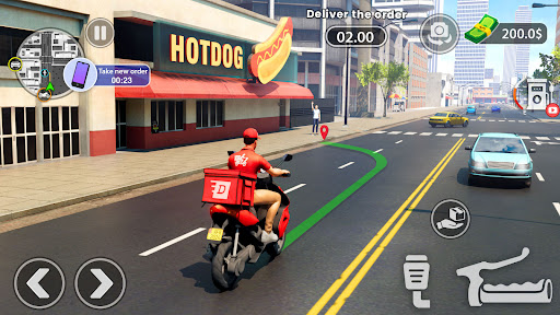 Urban Food Delivery Game store screenshot 1