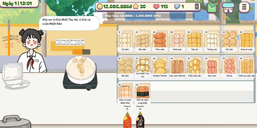 Cá Viên Chiên: Fish Ball Stall 商店截图 3