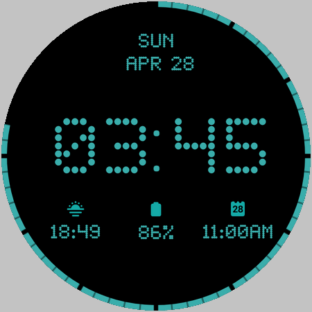 Nothing Inspired 2A Watch Face 商店截图 7