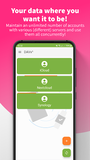 DAVx⁵ – CalDAV CardDAV WebDAV store screenshot 5