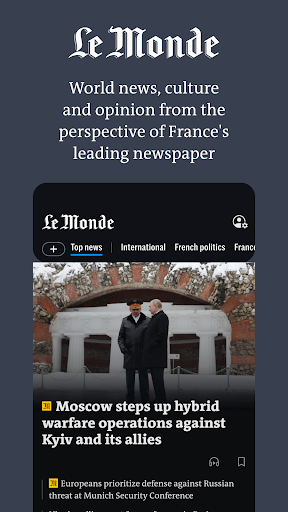 Le Monde, Live News 商店截图 1