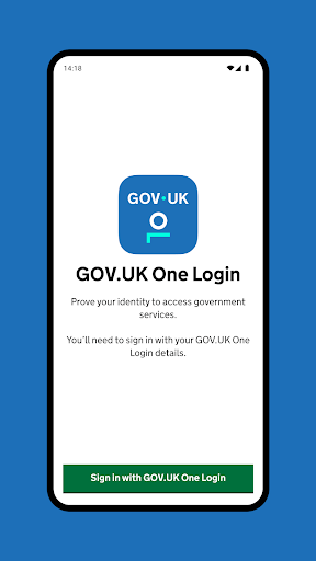 GOV.UK One Login 商店截图 1