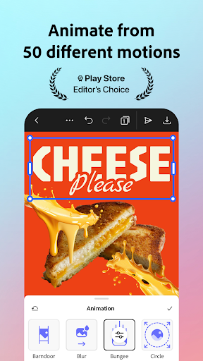 Adobe Express: AI Photo, Video 商店截图 1
