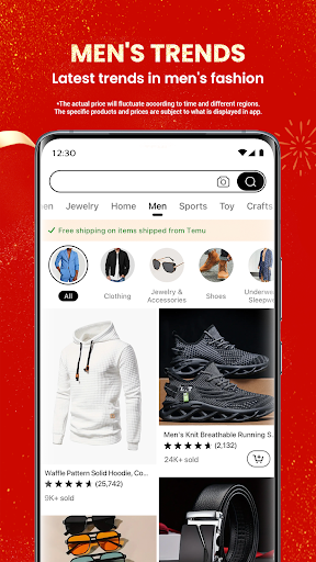 Temu: Shop Like a Billionaire 商店截图 4
