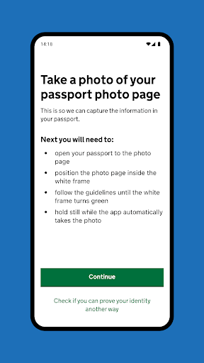 GOV.UK One Login 商店截图 2