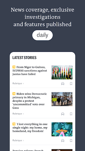 Le Monde, Live News 商店截图 5