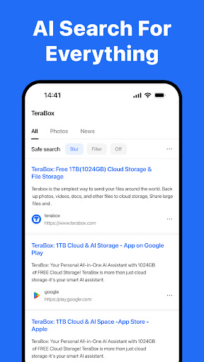 TeraBox: 1TB Cloud & AI Space store screenshot 4