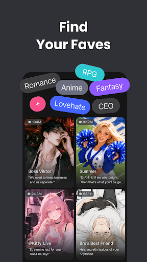 zeta: AI Chat, Story, Play store screenshot 2