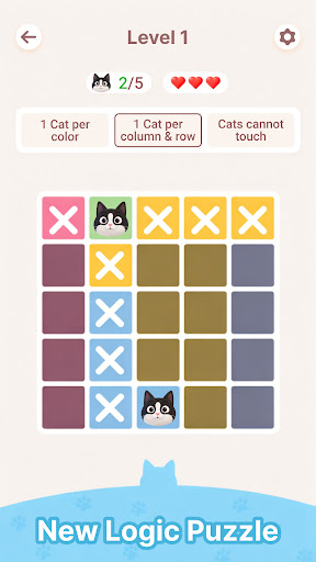 Meowdoku: Brain Puzzle Games 商店截图 3