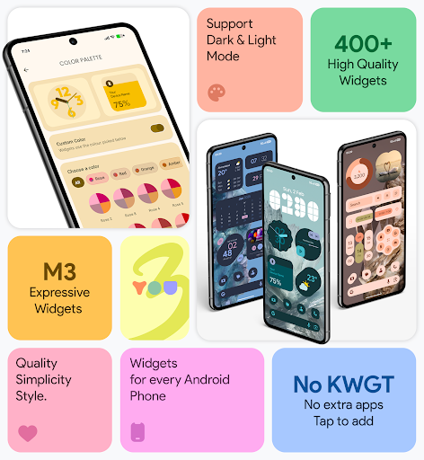 Material You Widgets store screenshot 2