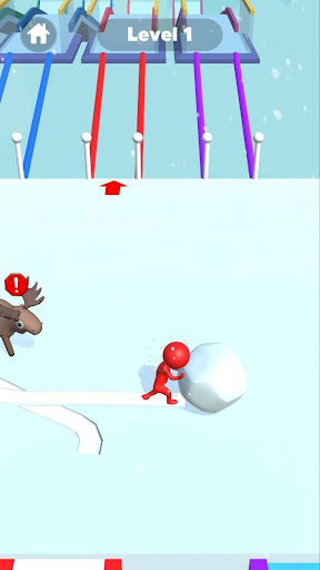 Snow Race 3D: Fun Ball Racing 商店截图 6