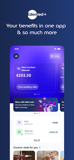 Edenred+ store screenshot 1
