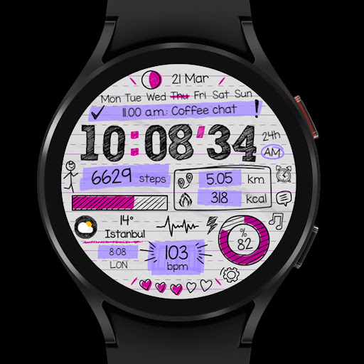 Paper of Time - Watch Face 商店截图 8