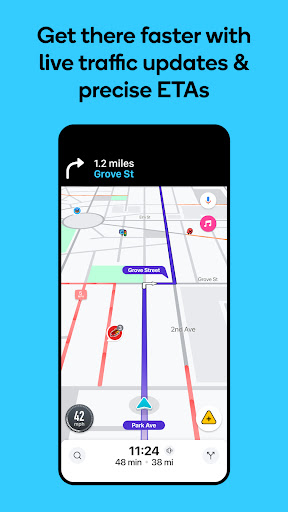 Waze Navigation & Live Traffic store screenshot 1