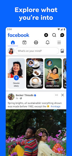 Facebook store screenshot 4