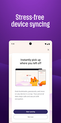Firefox Fast & Private Browser 商店截图 5