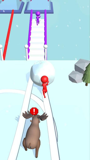 Snow Race 3D: Fun Ball Racing 商店截图 8