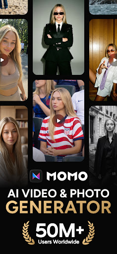 Momo: AI Photo & Video Maker 商店截图 1