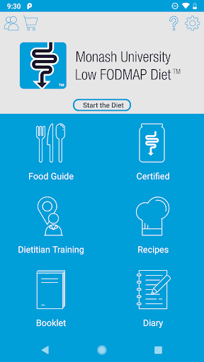 Monash University FODMAP diet store screenshot 1