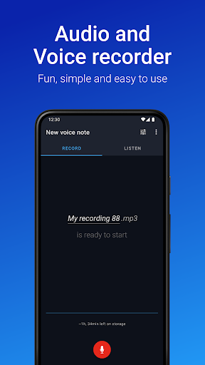 Easy Voice Recorder Pro store screenshot 1