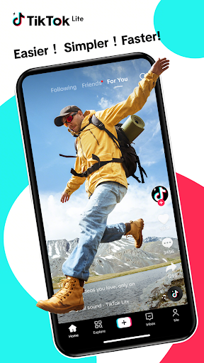 TikTok Lite - Faster TikTok 商店截图 1