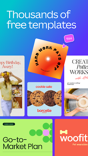 Canva: AI Photo & Video Editor store screenshot 2