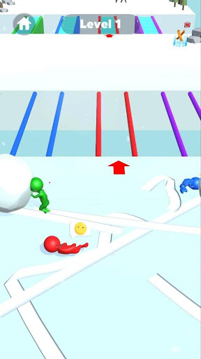 Snow Race 3D: Fun Ball Racing 商店截图 4