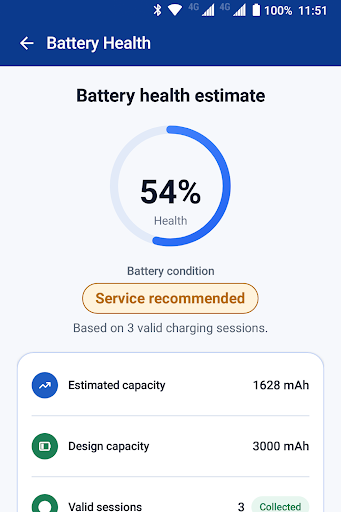iTest Battery store screenshot 1